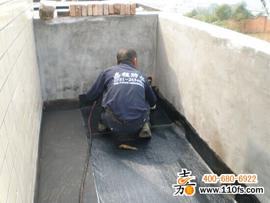 左家塘派出所小区屋顶防水工程